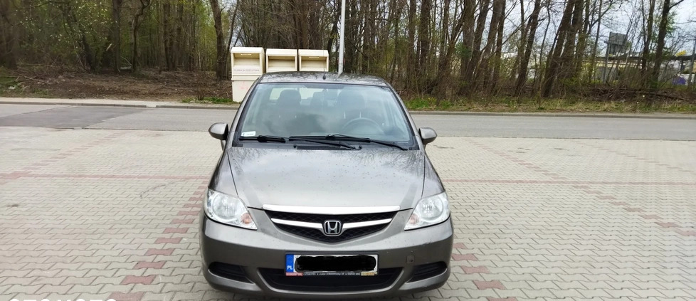 Honda City cena 8500 przebieg: 276421, rok produkcji 2008 z Katowice małe 56